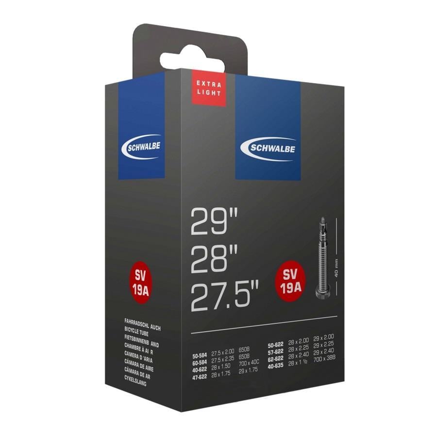 Schwalbe Extra Light İç Lastik 27.5''-28''-29'' (SV19A) İnce Sibop 40mm