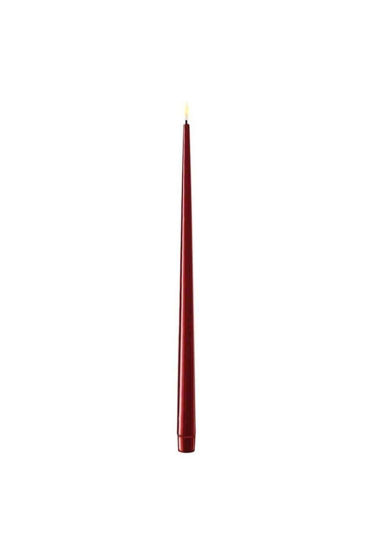 2'li 38 Cm Bordo Mum