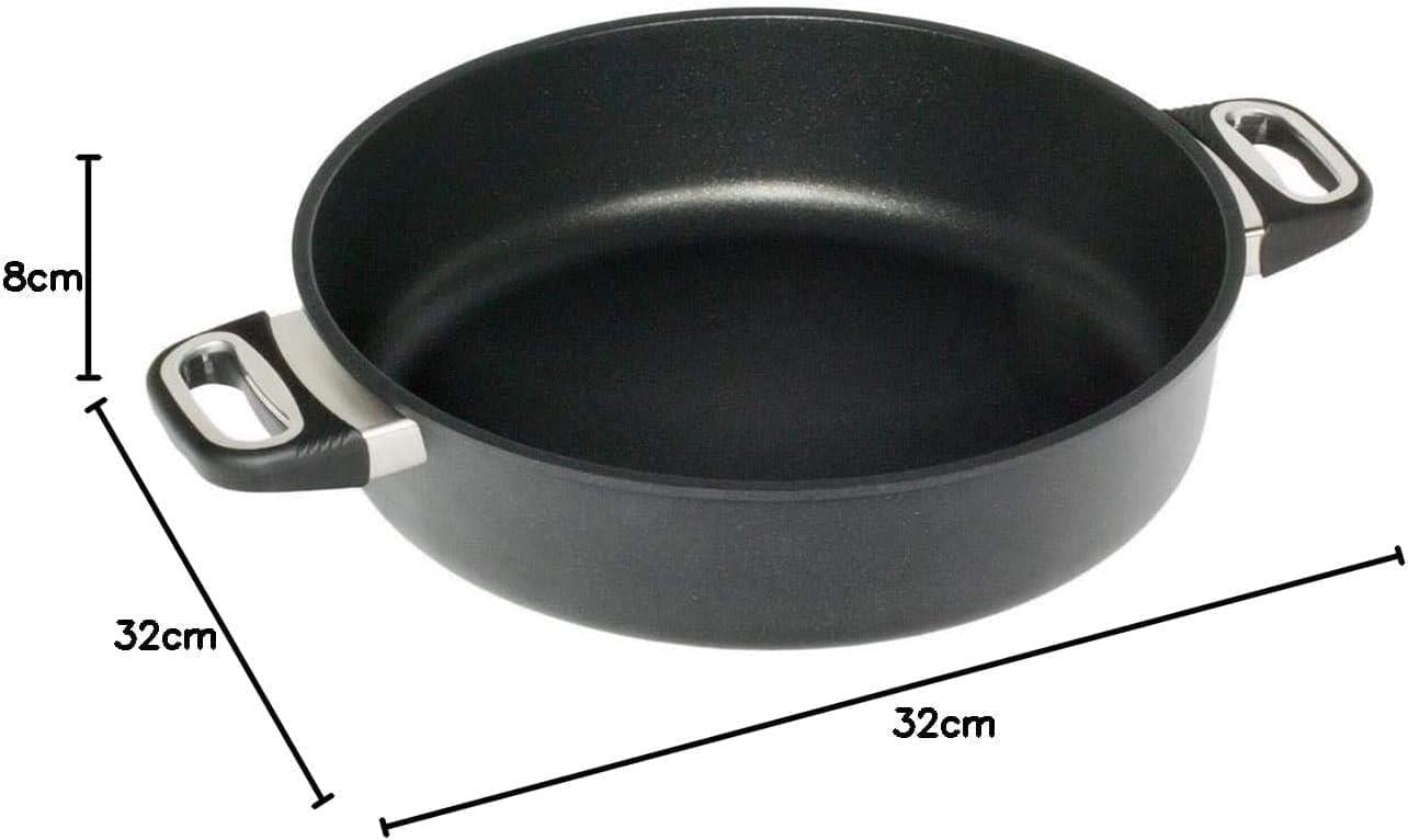 Amt Döküm Sığ Tencere 32 Cm