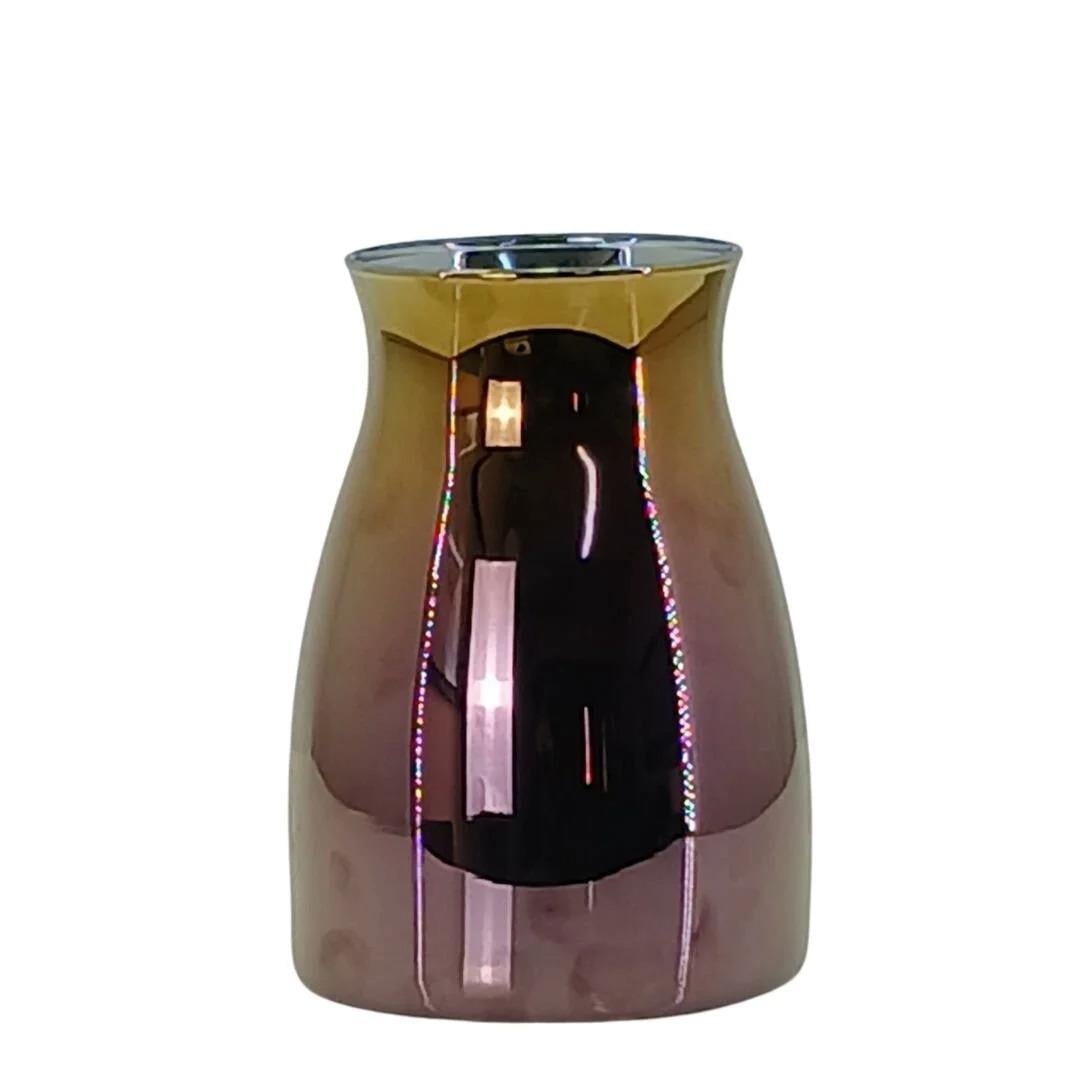 AydınEvAks.Bungalov Cam Vazo 14x20cm