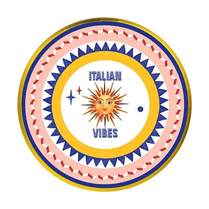 Bacı Milano Dolce Vita 6'lı Good Vibes Ekmek Tabağı 16 Cm Porselen