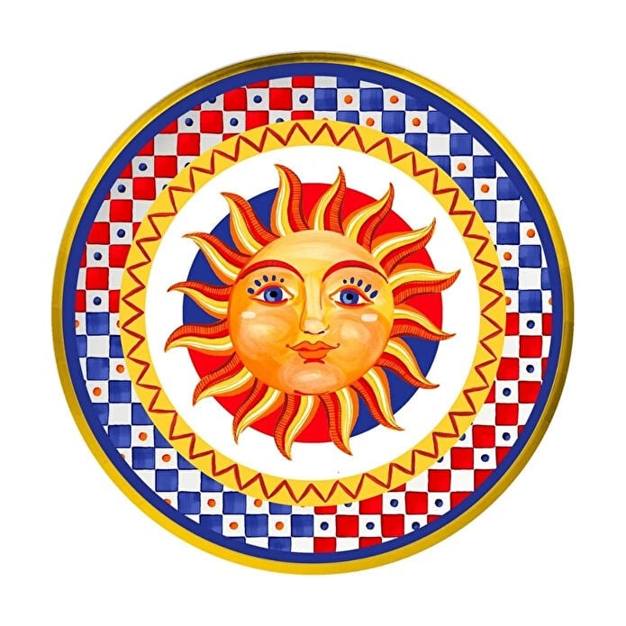 Bacı Milano Dolce Vita 6'lı Sun Ekmek Tabağı 16 Cm Porselen