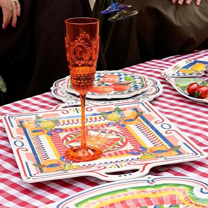 Bacı Milano Dolce Vita Kare Tepsi 40 Cm Melamin