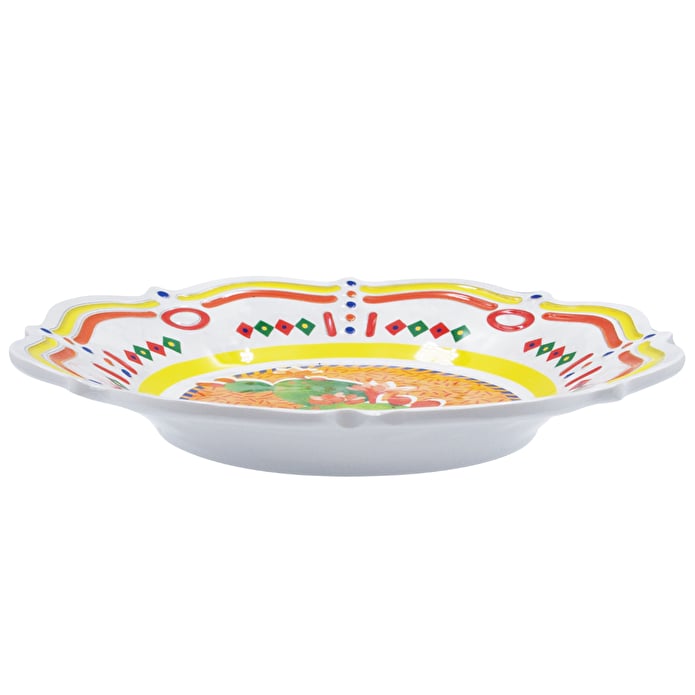 Bacı Milano Dolce Vita Palm 6'lı Çukur Tabak 23,5 Cm Melamin