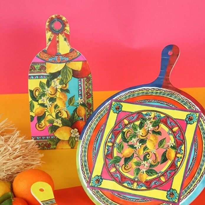 Bacı Milano Ortigia Orta Boy Kesme Tahtası 16,5 Cm X 34,5 Cm