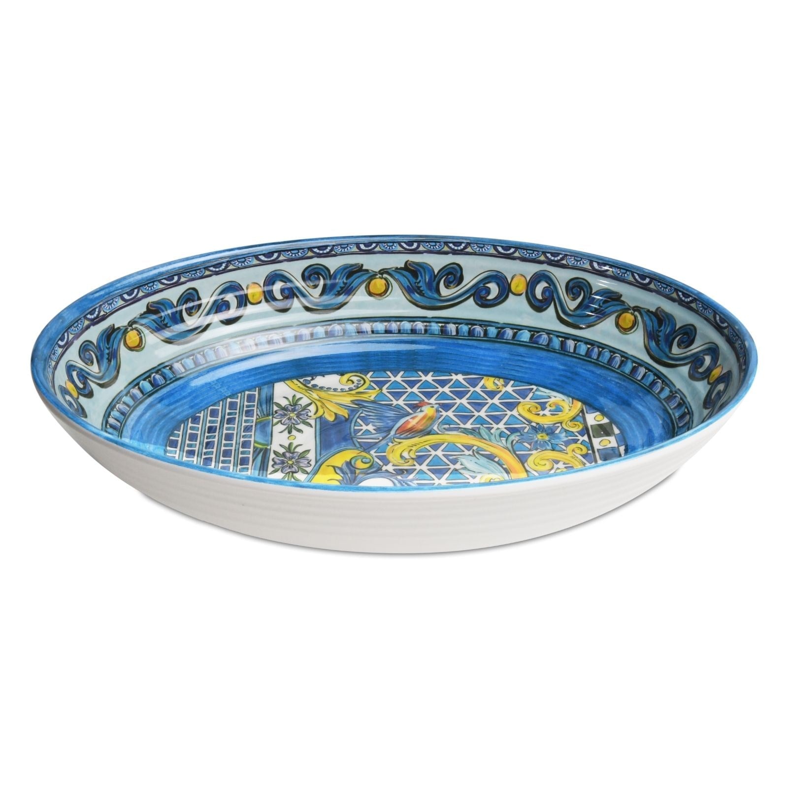 Bacı Milano Sicily Kase 33,5 Cm X 23,8 Cm Mavi