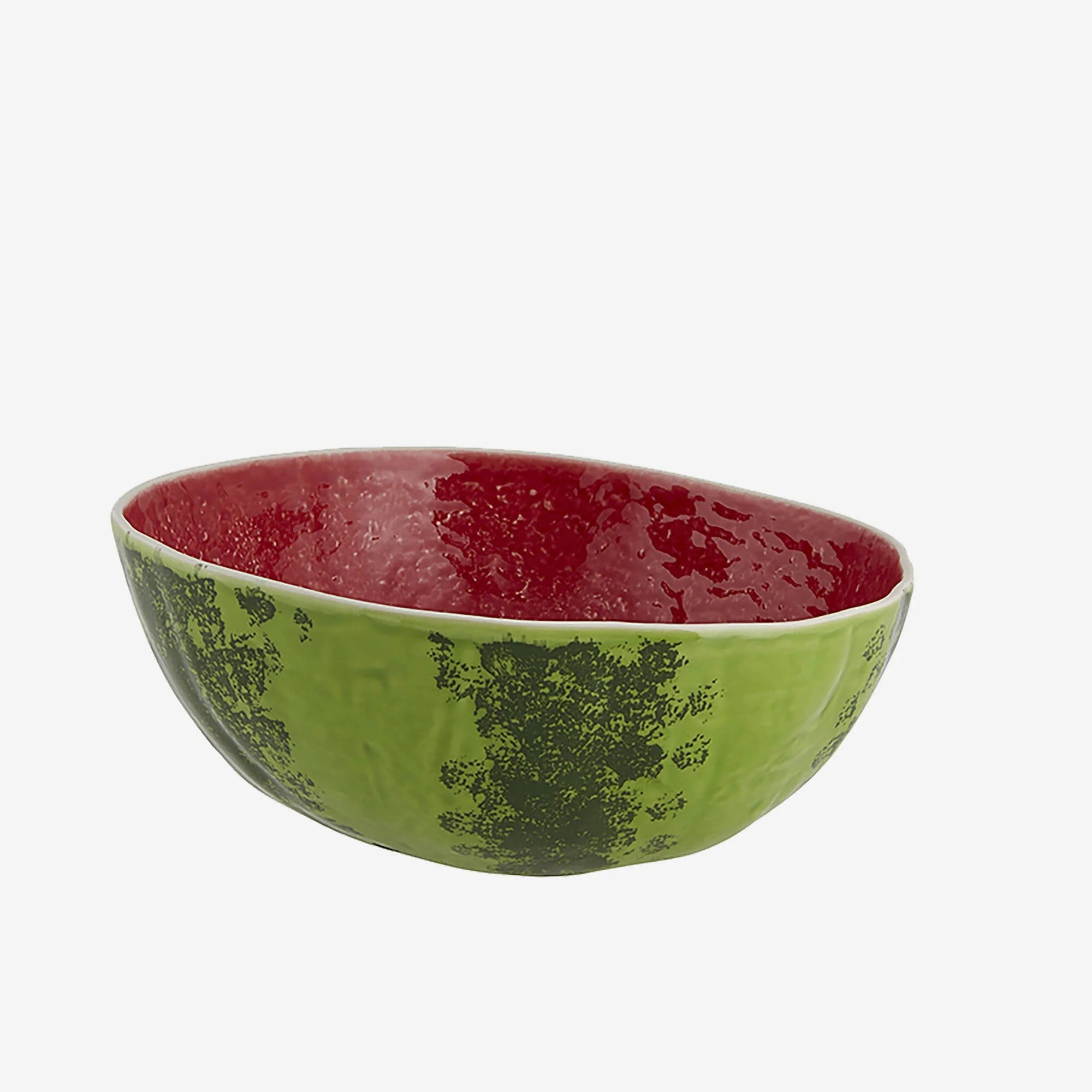Bordallo Pinheiro Watermelon Yeşil Seramik Servis Kasesi 28 Cm