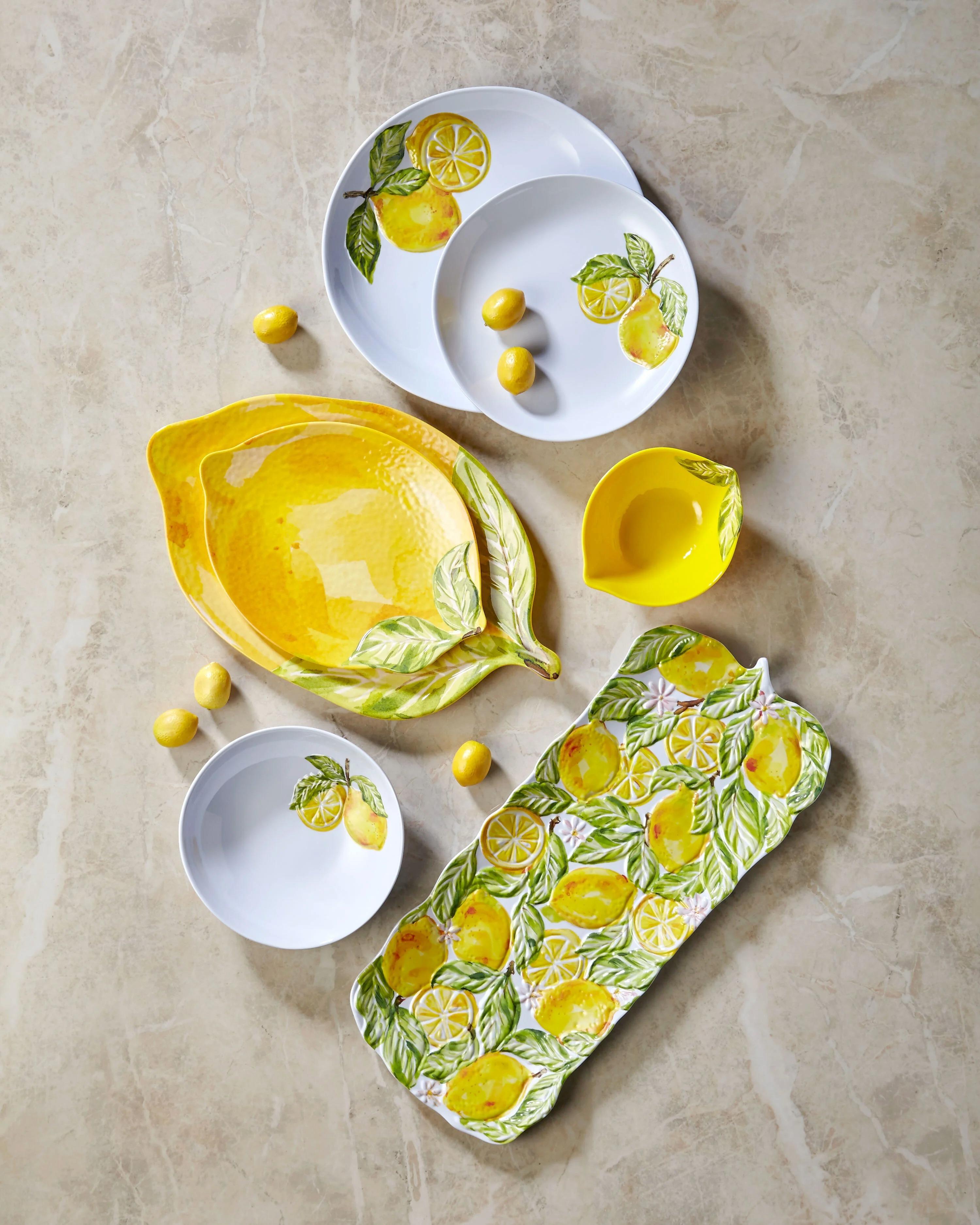 CHIARA ALESSI CAPRİ Beyaz Melamin Yemek Tabağı 28 Cm