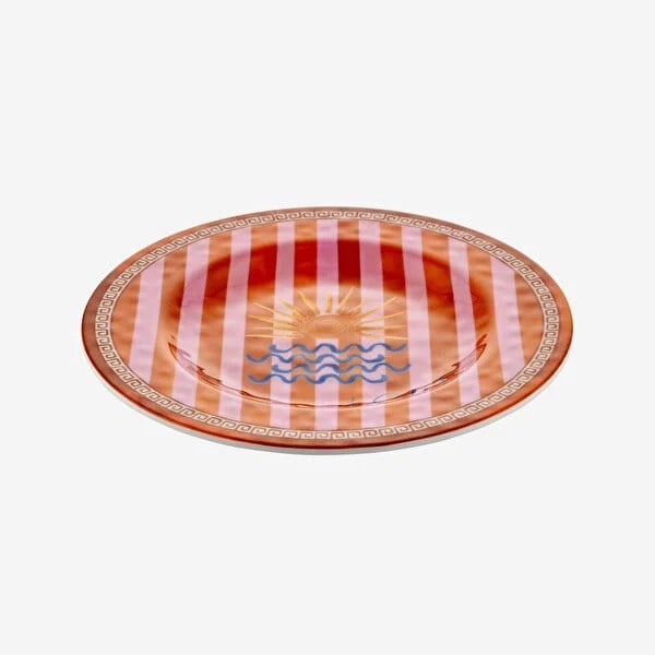 Chiara Alessi Cote D'azur Turuncu Tabak 21,5cm