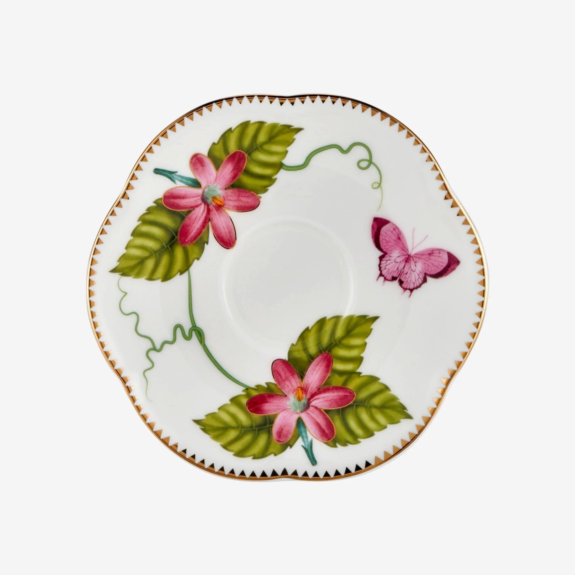 CHİARA ALESSİ Pembe Porselen Kahve Fincan Seti 80 Ml