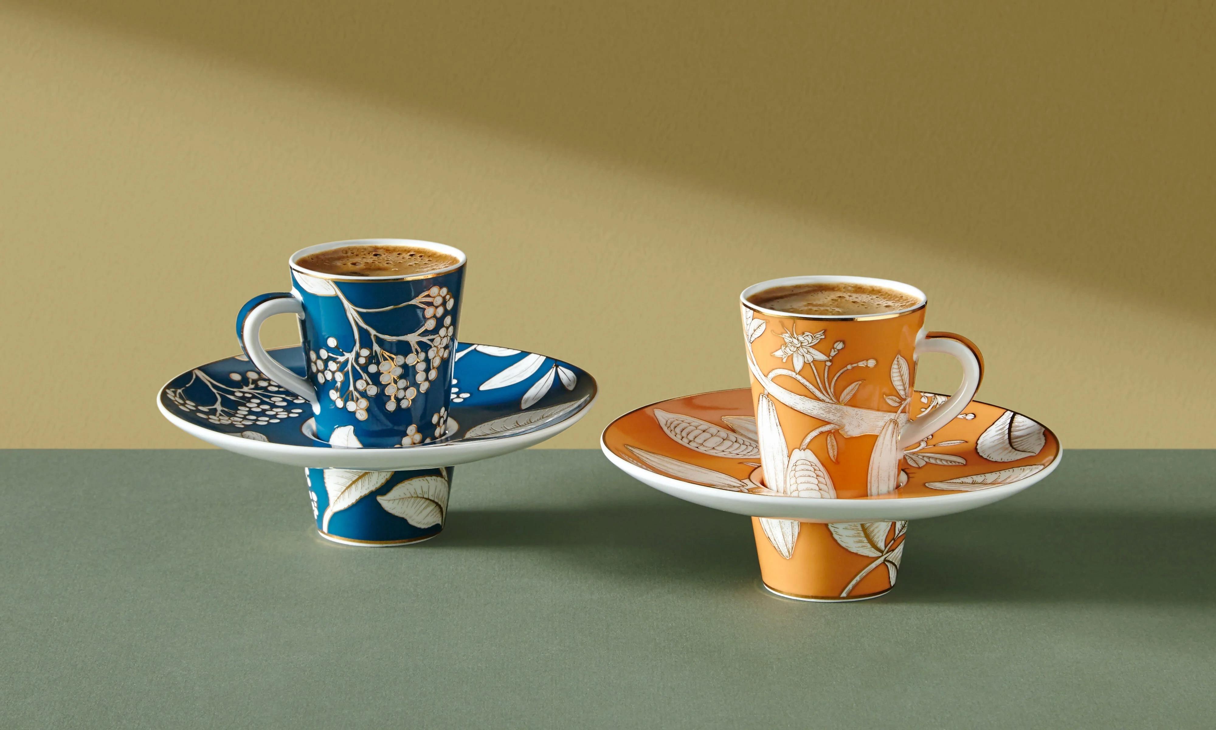 Chiara Alessi Ravello Terakota Türk Kahvesi Fincan Seti (100ml)