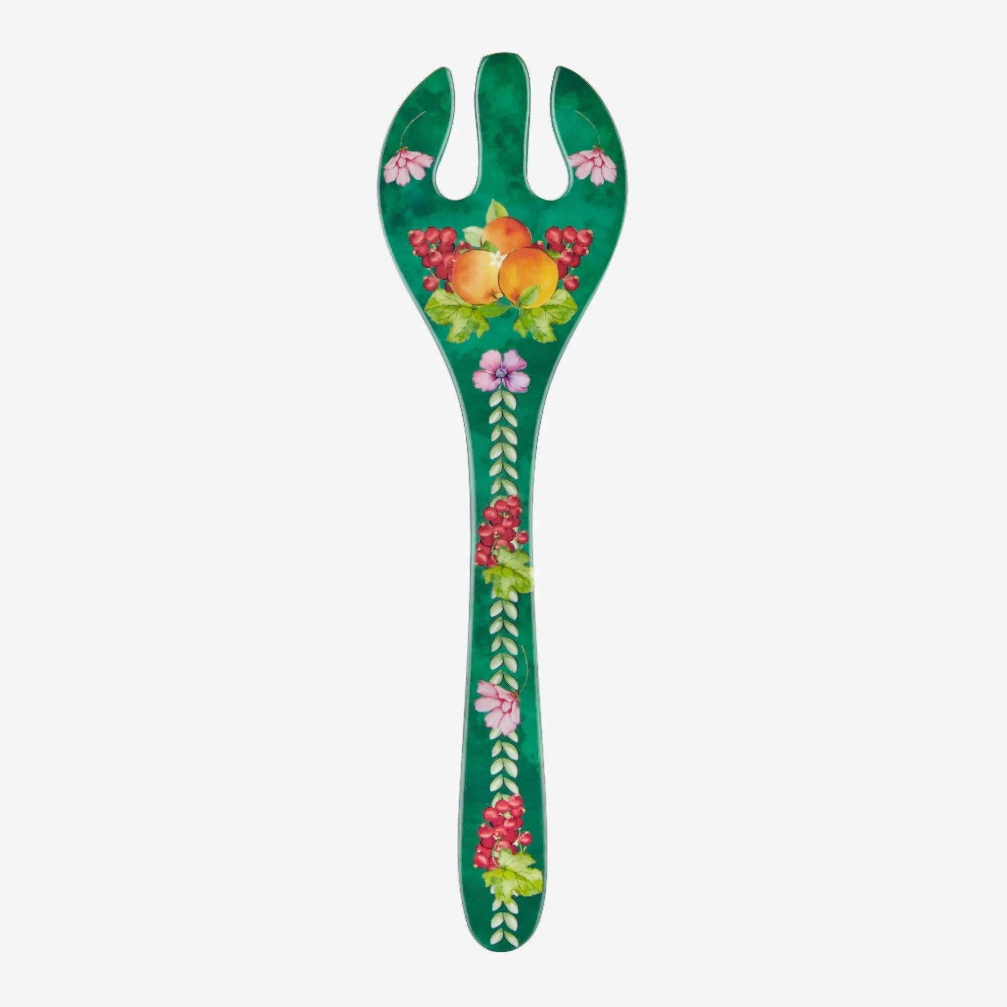 Chiara Alessi Yeşil Melamin Servis Seti 28 Cm Carpe Diem Collectio