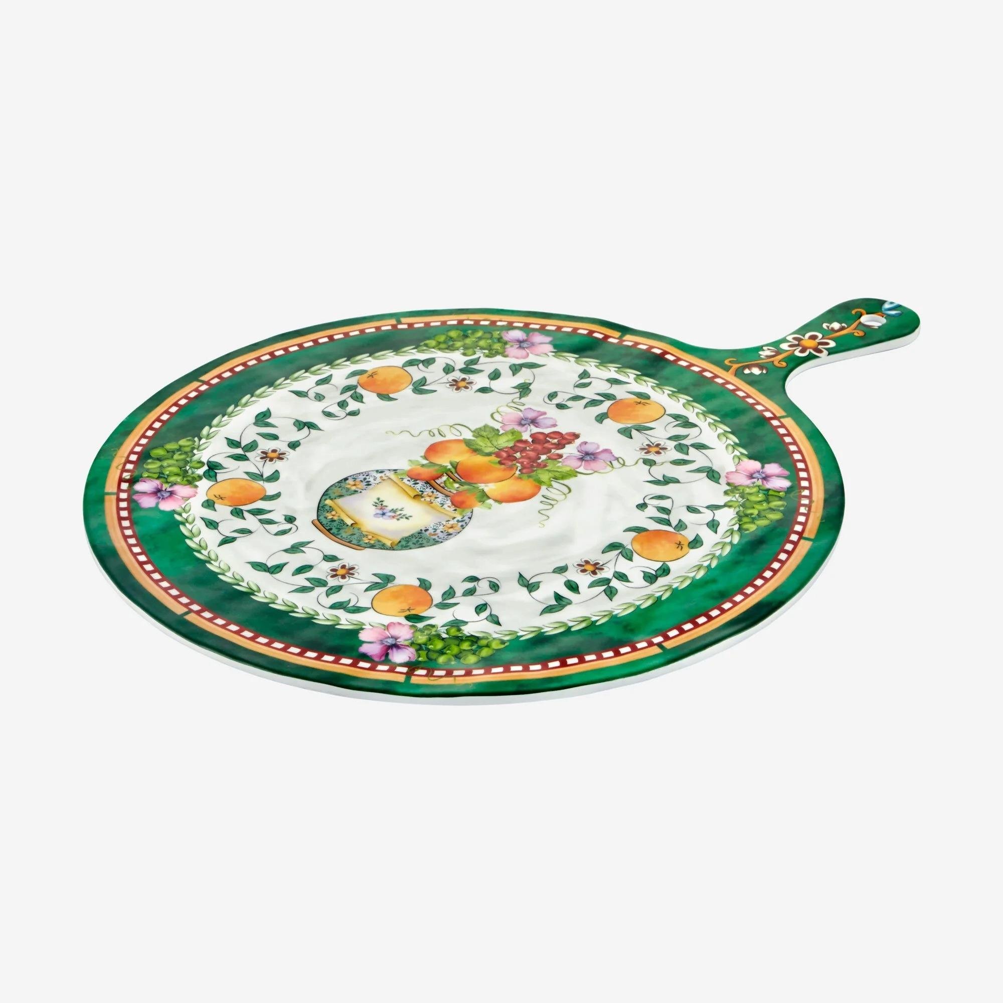 Chiara Alessi Yeşil Melamin Sunum Tahtası 41 Cm Carpe Diem Collection