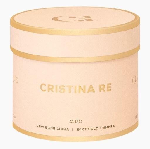 CRİSTİNA RE IVORY POLKA GOLD 2Lİ KAHVE FİNCANI