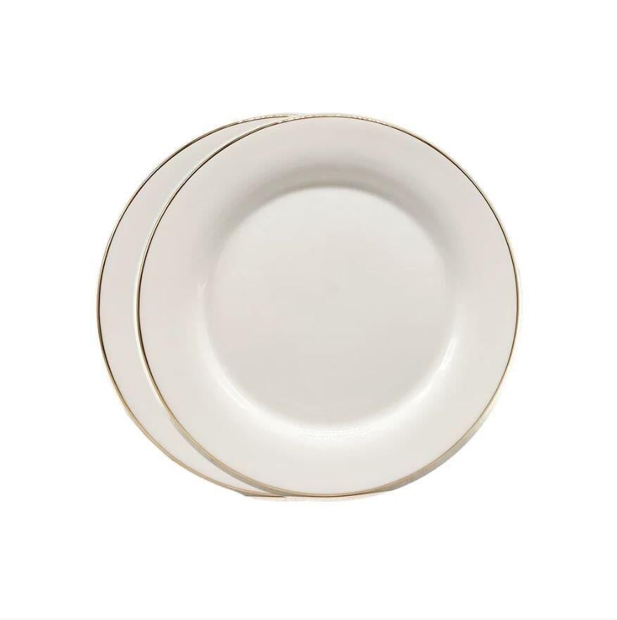CRİSTİNA RE SİDE PLATE IVORY SET OF 2