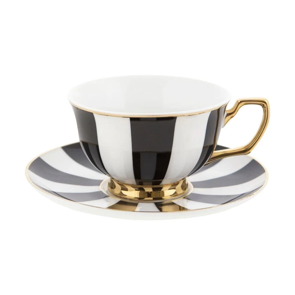 CRİSTİNA RE TEACUP EBONY STRİPES