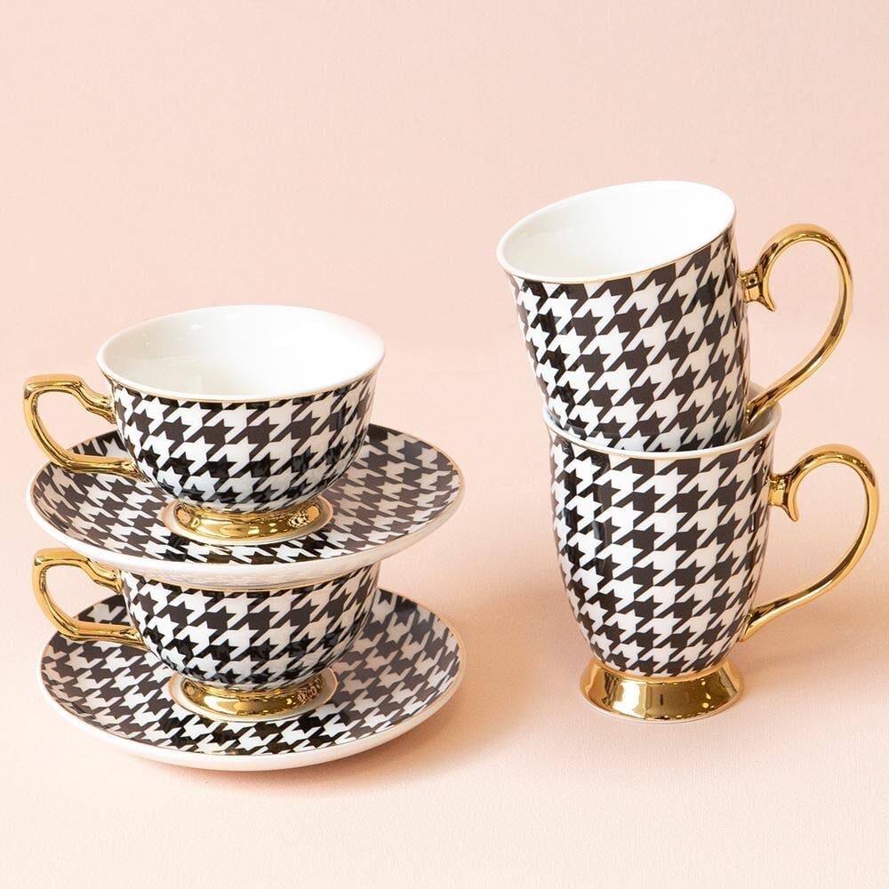 Crıstına Re Teacup Houndstooth