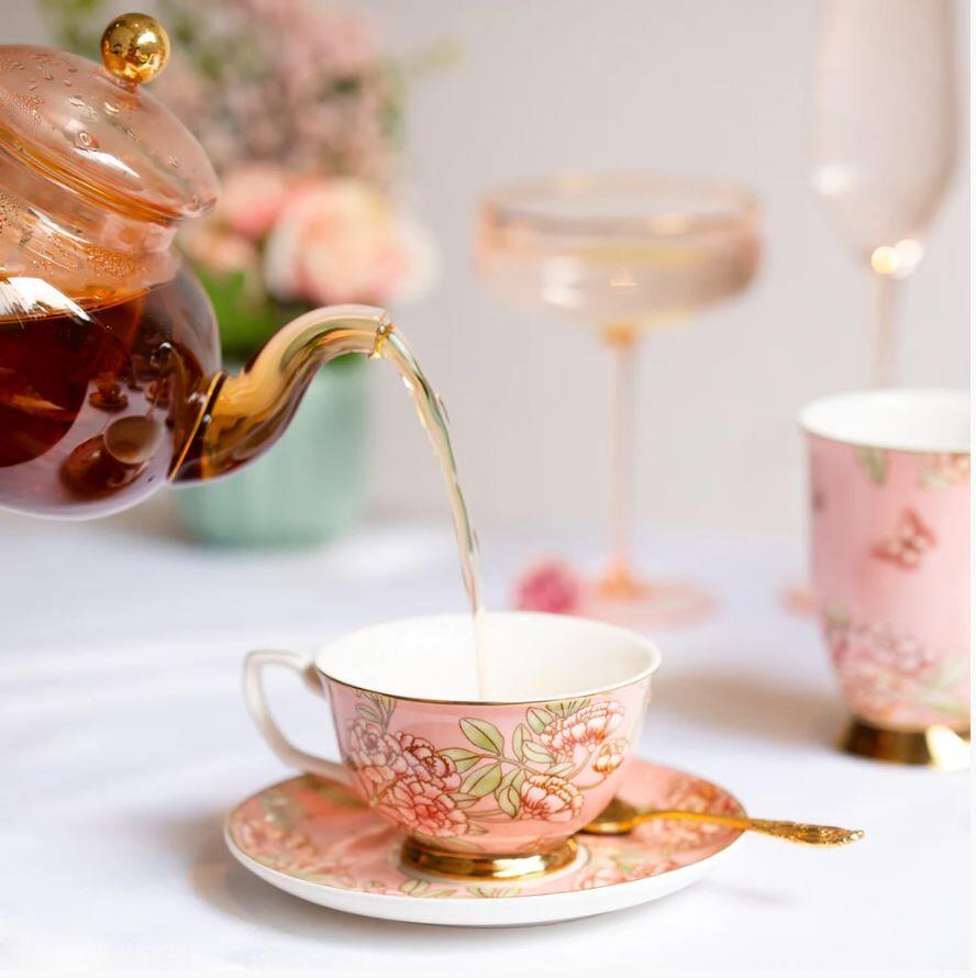 CRİSTİNA RE TEACUP&SAUCER ENCHANTED BUTTERFLY