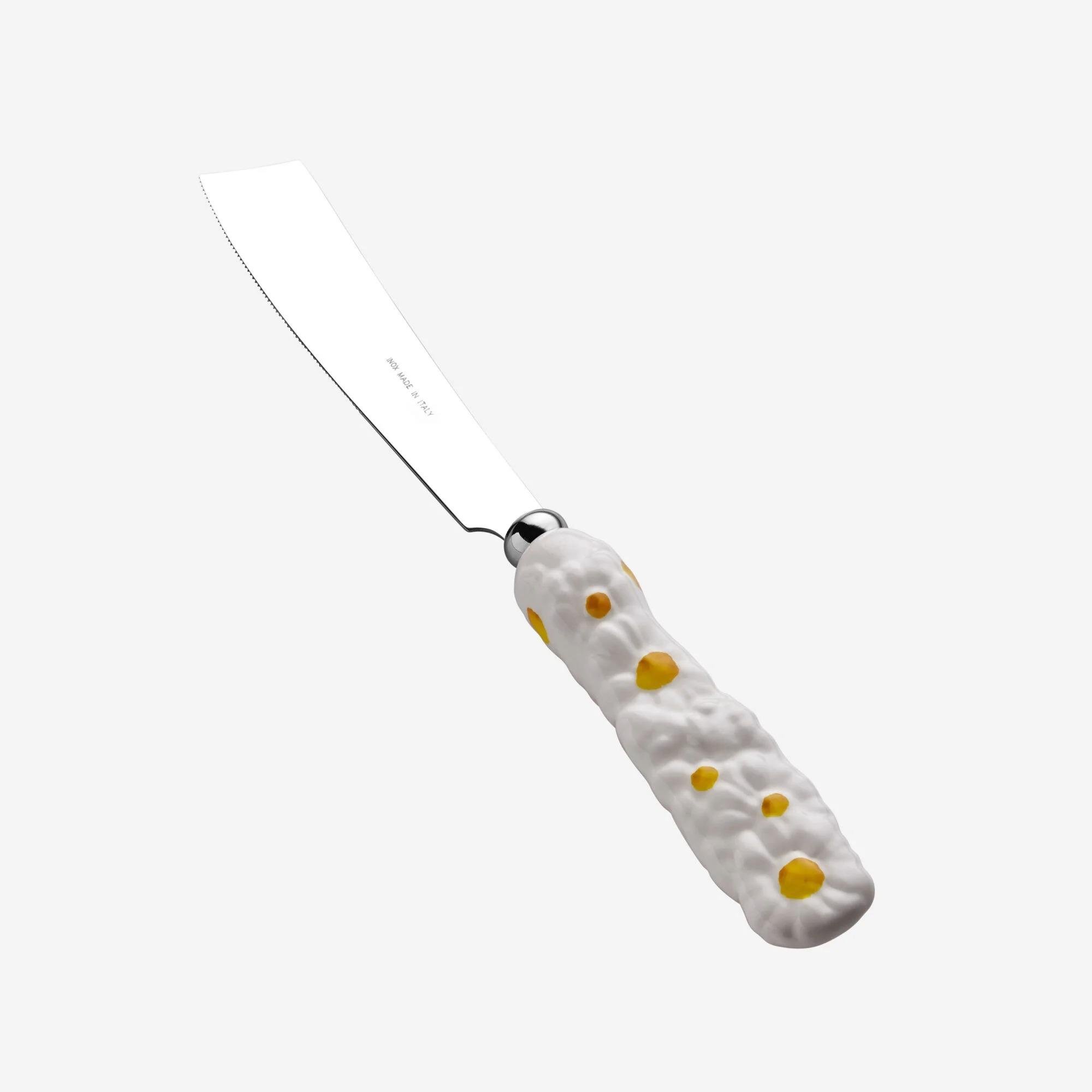 Edelweiss Camomilla Beyaz Saplı Kek Bıçağı