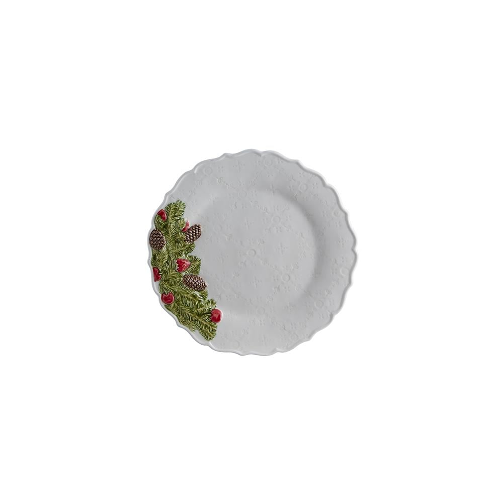 KRS-65019412 BORDALLO PİNHEİRO Christmas Garland Servis Tabağı 29.5cm