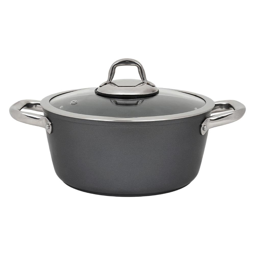 LEGGNO MST2828DT24GR MASTER TITANIUM TENCERE GRİ 24CM