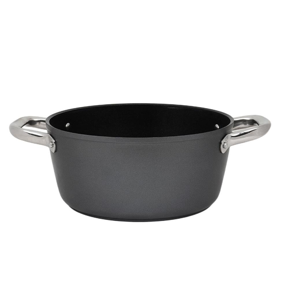 LEGGNO MST2828DT24GR MASTER TITANIUM TENCERE GRİ 24CM