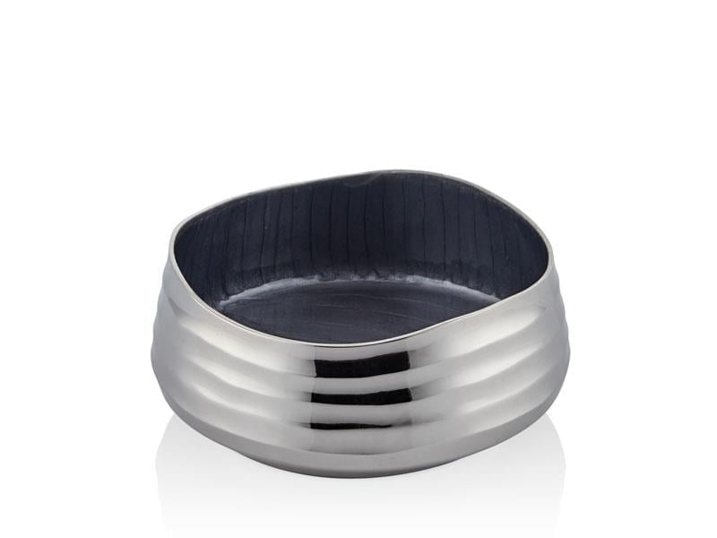 LMD CIARA GREEN NICKEL SMALL FRUIT BOWL 20X9,5 CM