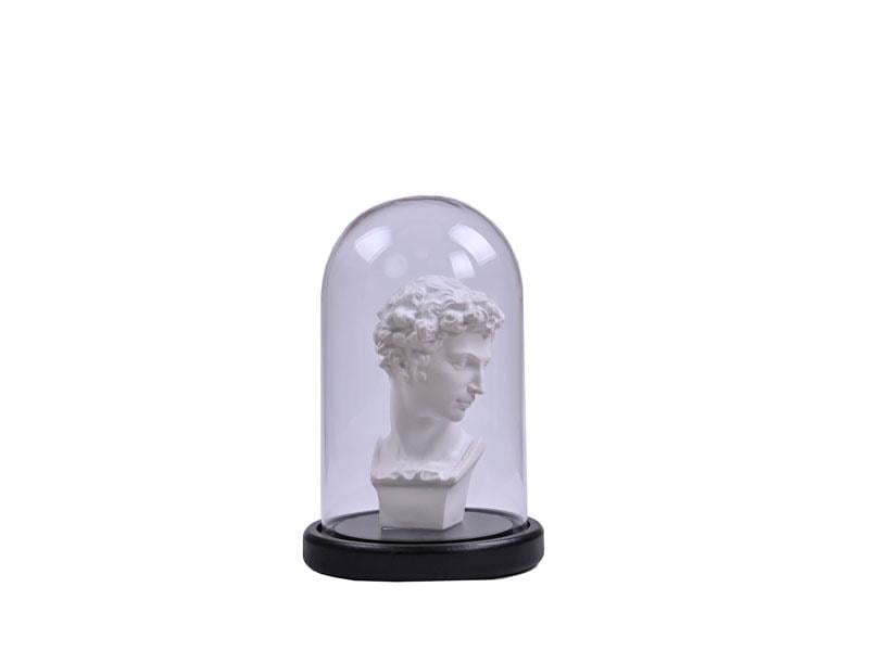 LMD DAVID BUST IN FANUS 14X14X22 CM