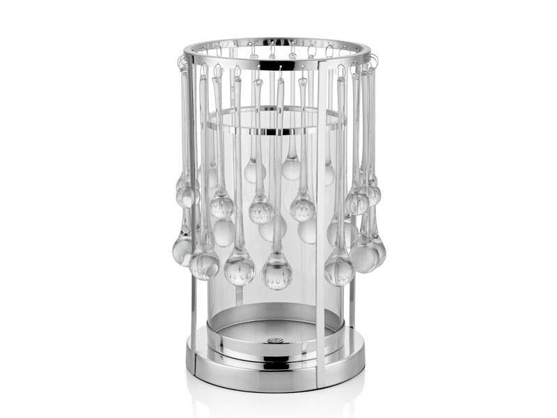 LMD DROPS BUYUK MUMLUK SILVER 20X20X35 CM