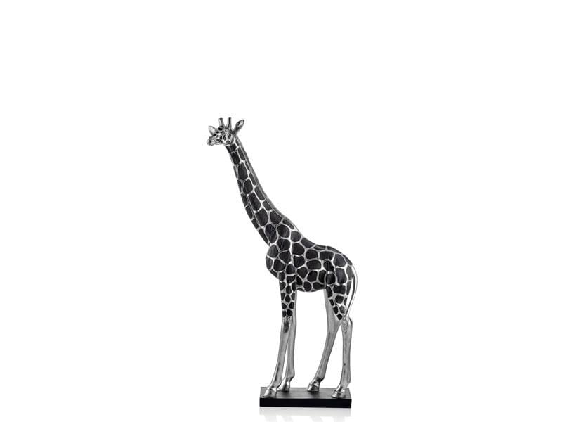 LMD GIRAFFE BLACK SILVER 50X19X94 CM