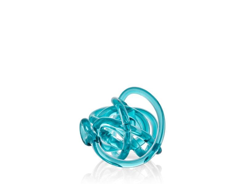 LMD GLASS SMALL GREEN BALL 11 CM