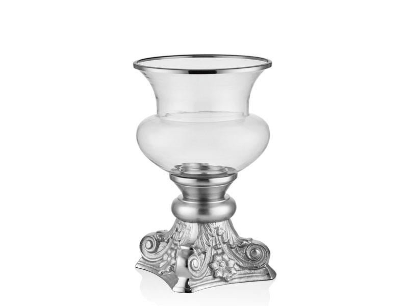 LMD HUGE SILVER HURRICANE 38X38X71 CM