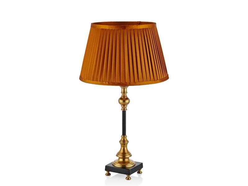 LMD MAMILLA BLACK BRASS ABAJUR 13X13X41 CM