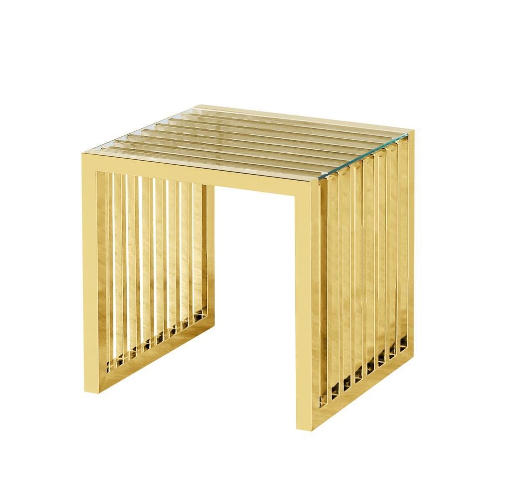 LMD NESSE SERISI GOLD YAN SEHPA 55X55X55 CM