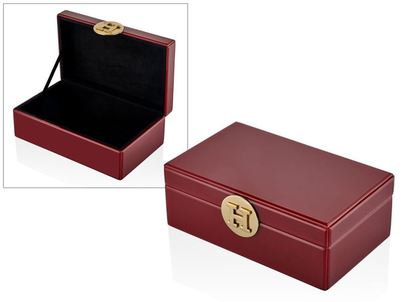 Lmd Opera Red Large Rectangular Box 26x15x10 Cm