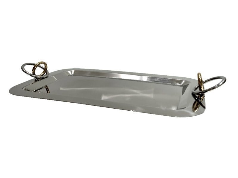 Lmd Rıng Handle Tray 53x32x7 Cm