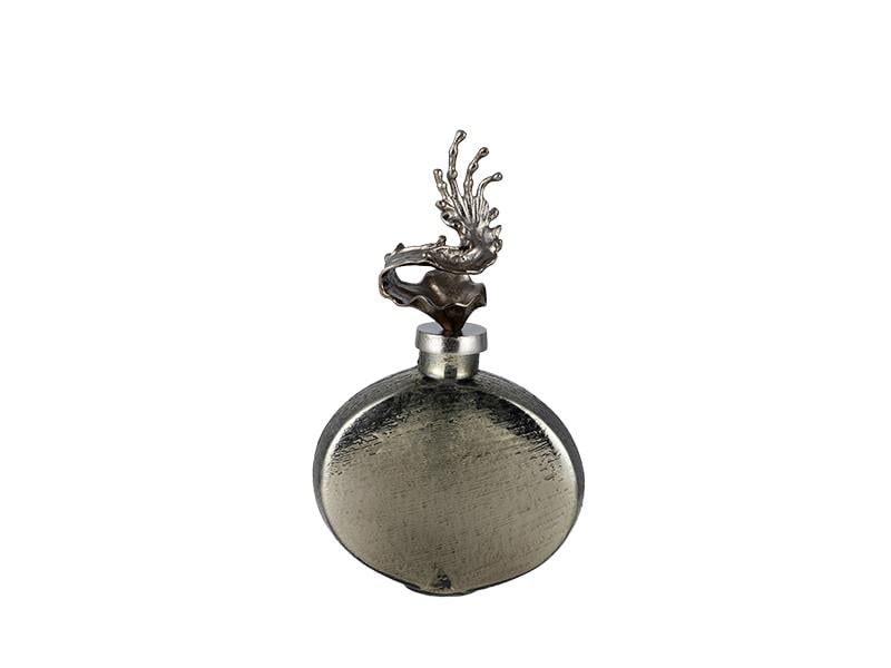 LMDR SEPIA ENAMEL SMALL ROUND BOTTLE 6X23X34 CM