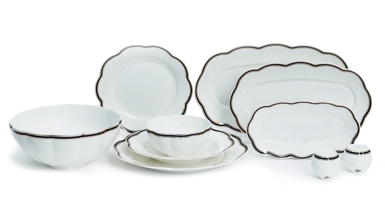 Maxx Doria Pa2128 Garden Collection Line 12 Kişilik 58 Parça Yemek Takımı