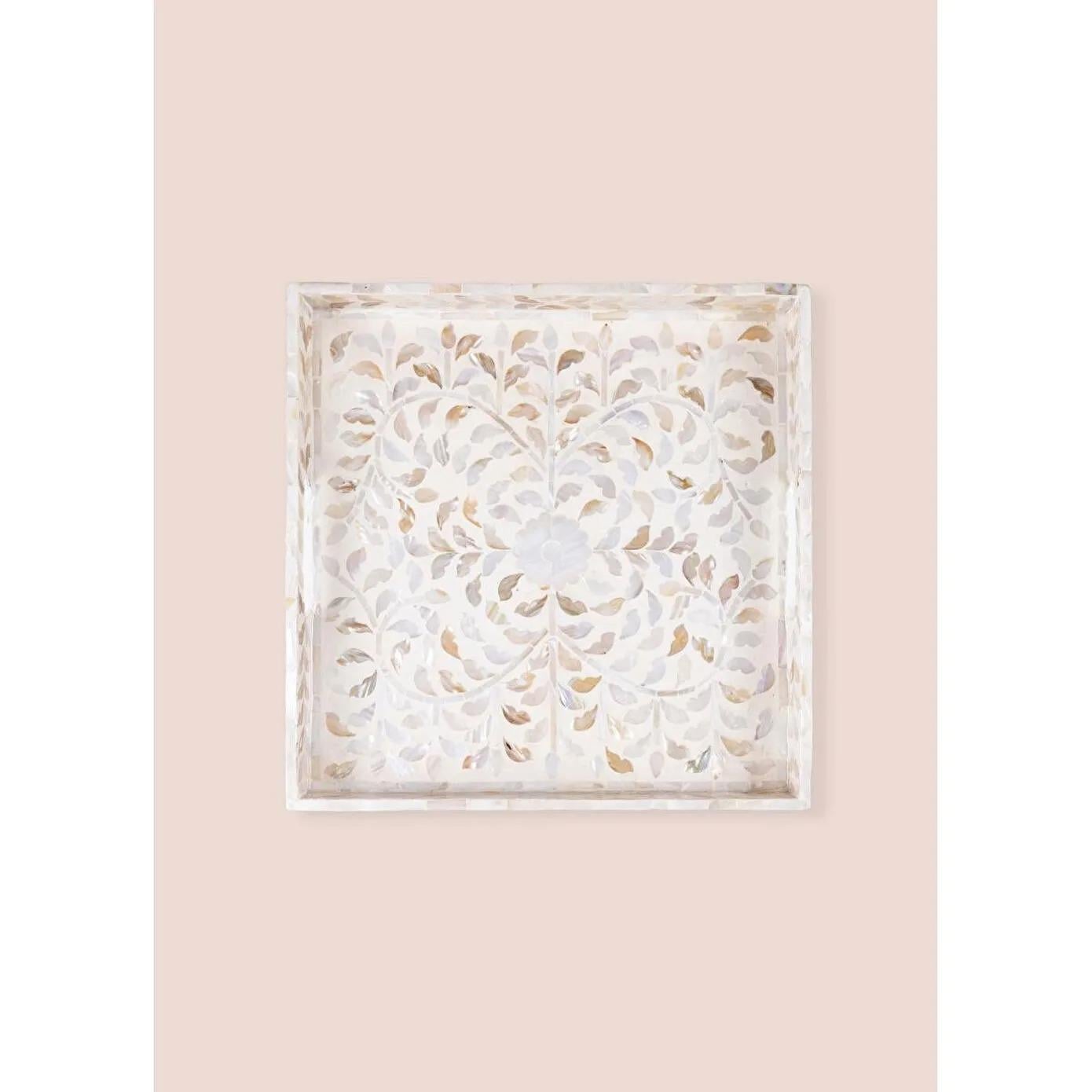 MİA SEDEF TEPSİ 35X35X6CM