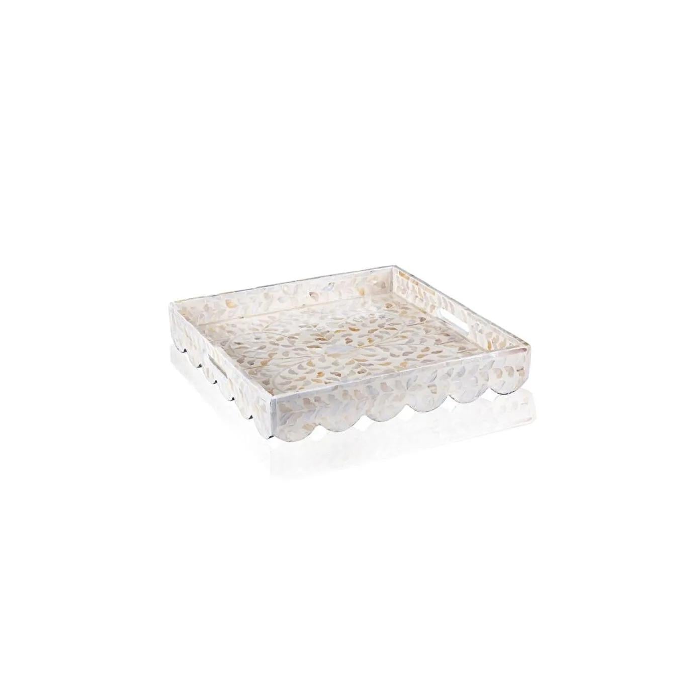 MİA SEDEF TEPSİ 35X35X6CM