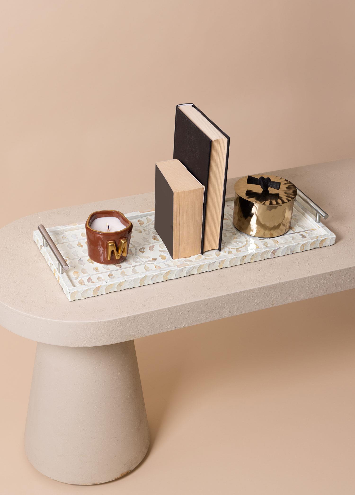 MİA SEDEF TEPSİ 55X22X2CM