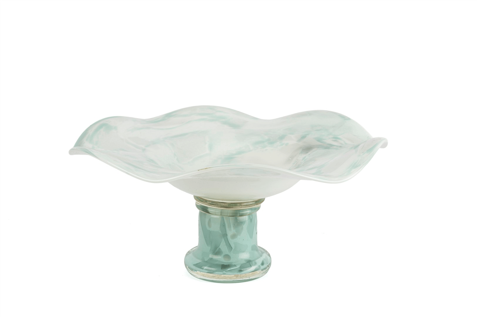 Mikasa Alba Glass Cam Ayaklı Dek Tabak 31x29x14cm