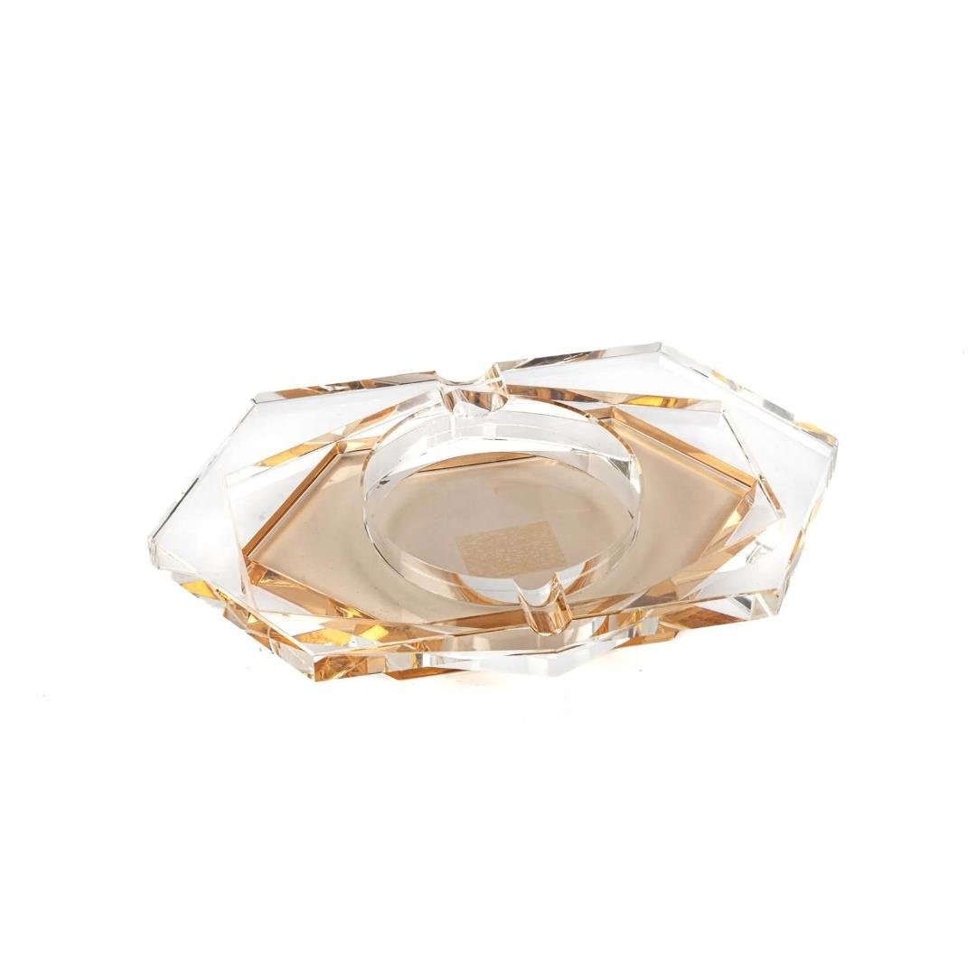 MİKASA Amber Cam Küllük 23x13cm
