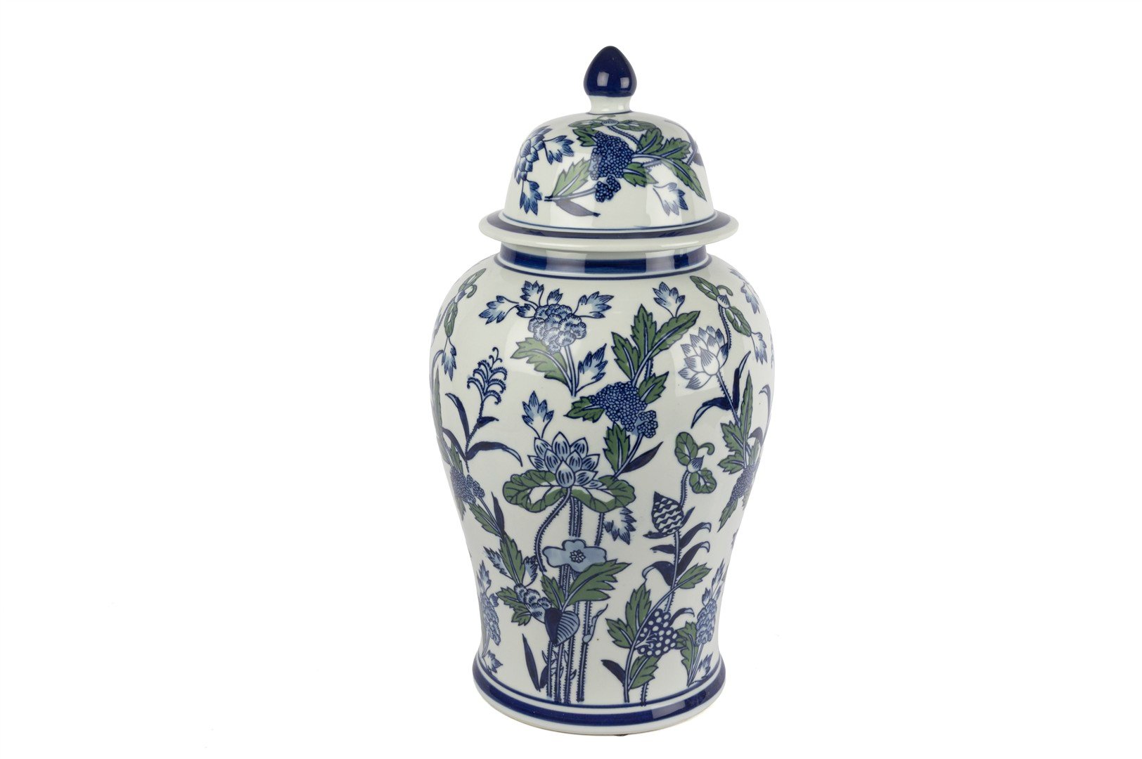 Mikasa Blue Blanc Kapaklı Küp 26x46cm