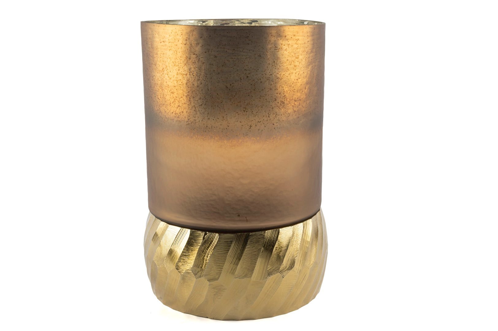 Mikasa Bronz Gold Alüminyum Dek Mumluk 26x41cm