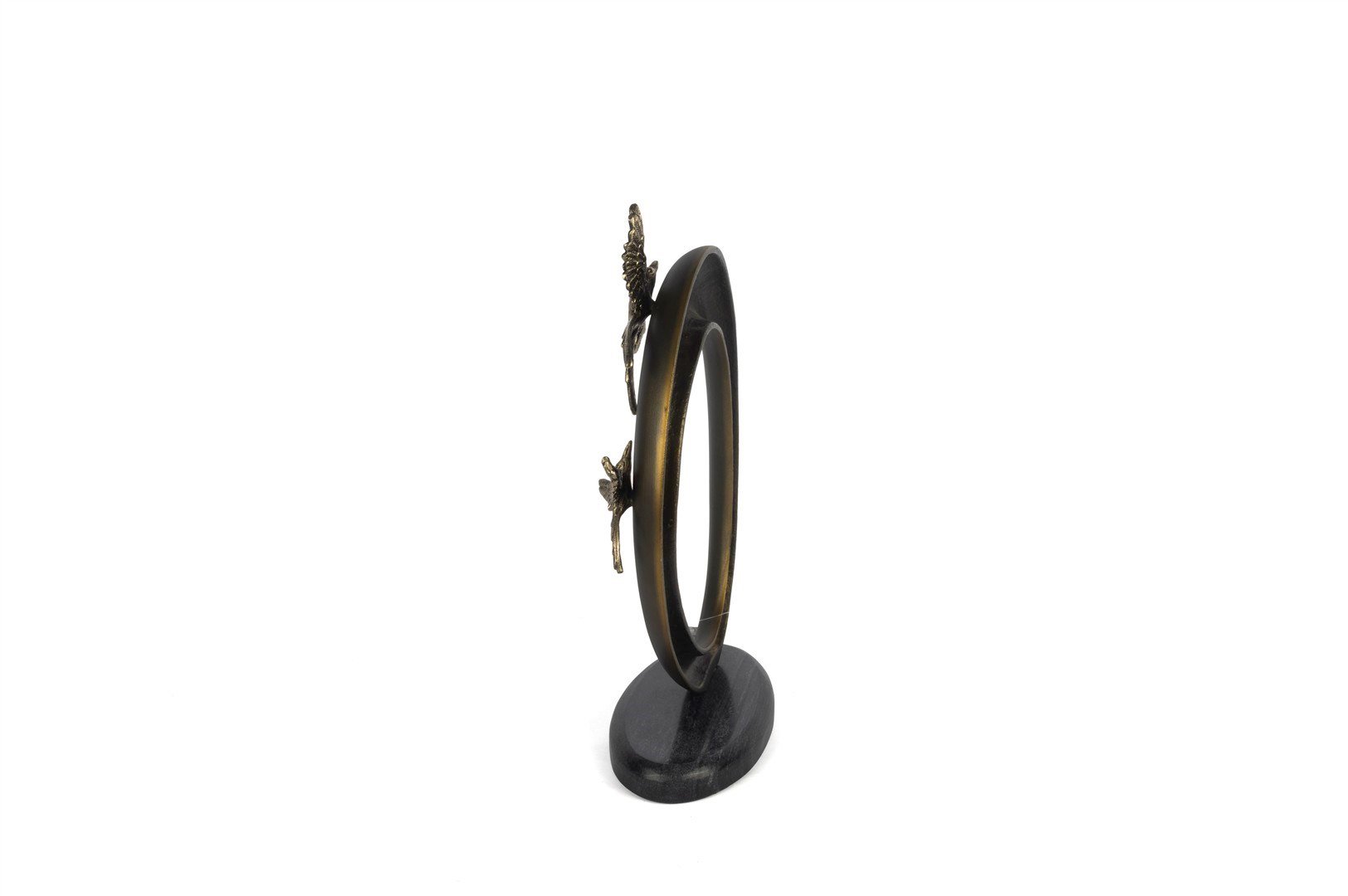 Mikasa Bronz Oval Kırlangıç Obje 40cm