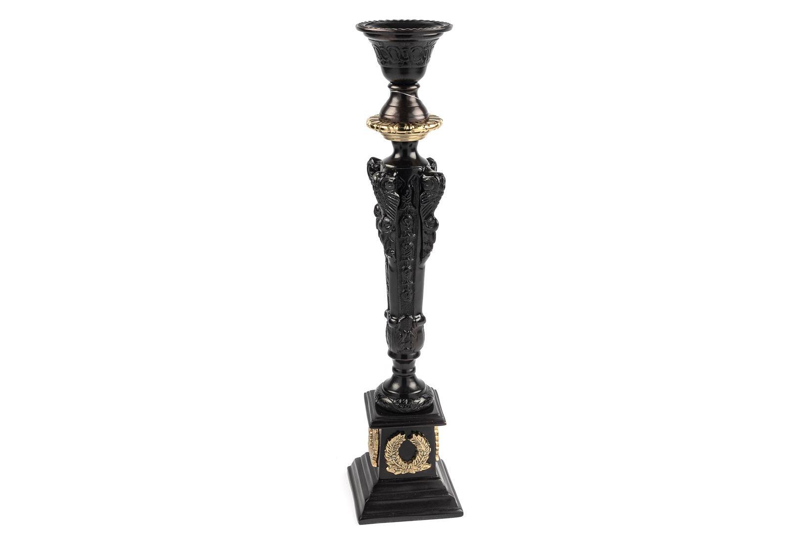 MİKASA BRONZ SİYAH MUMLUK 11X11X50CM