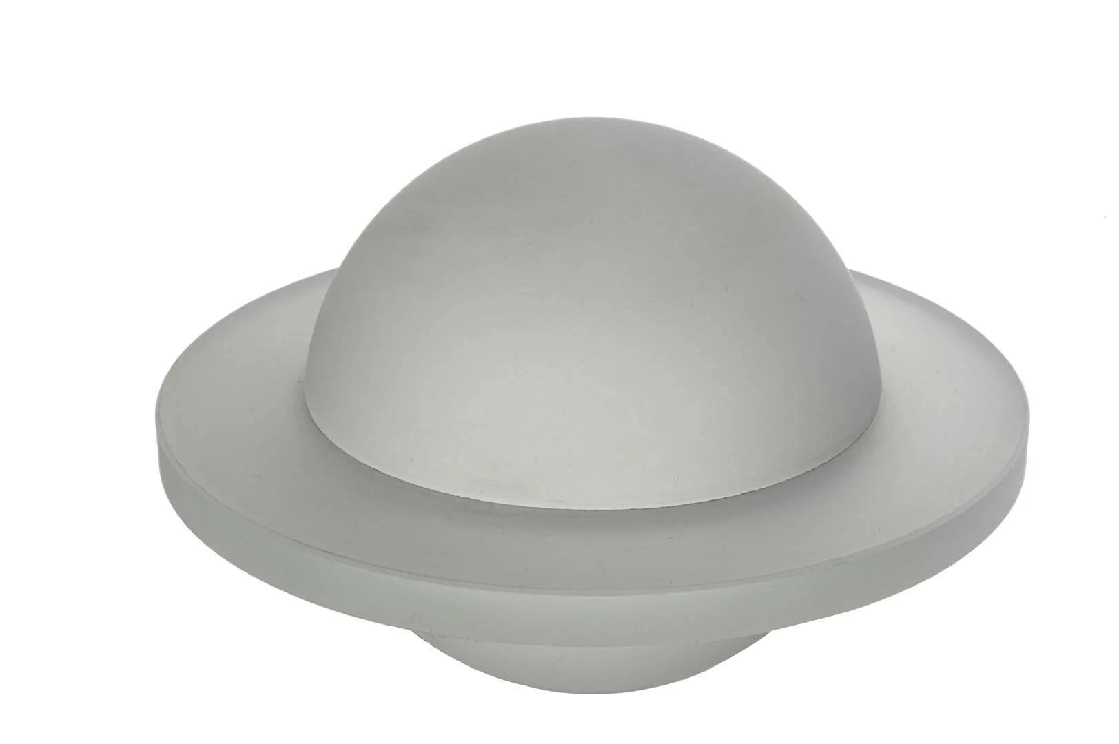 MİKASA CLEAR FROSTED YUVARLAK CAM OBJE 13*9 CM