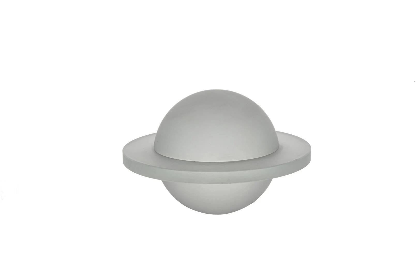 MİKASA CLEAR FROSTED YUVARLAK CAM OBJE 13*9 CM