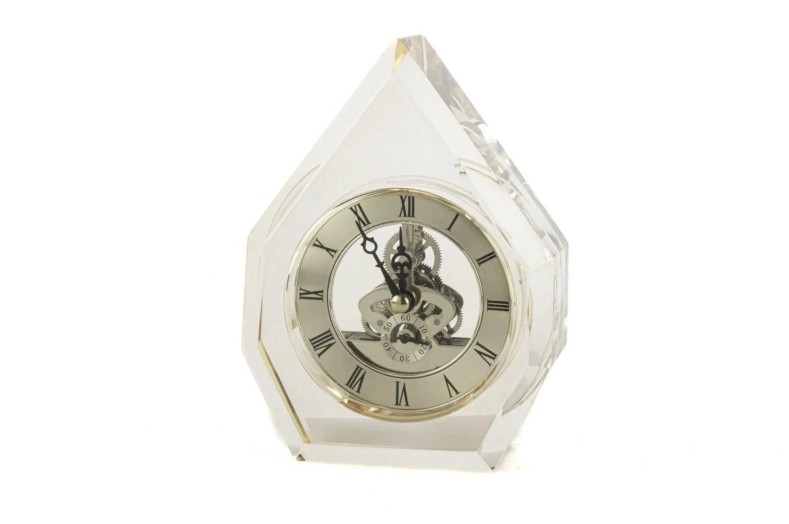 MİKASA Gold Cam Masa Saati 11x15cm